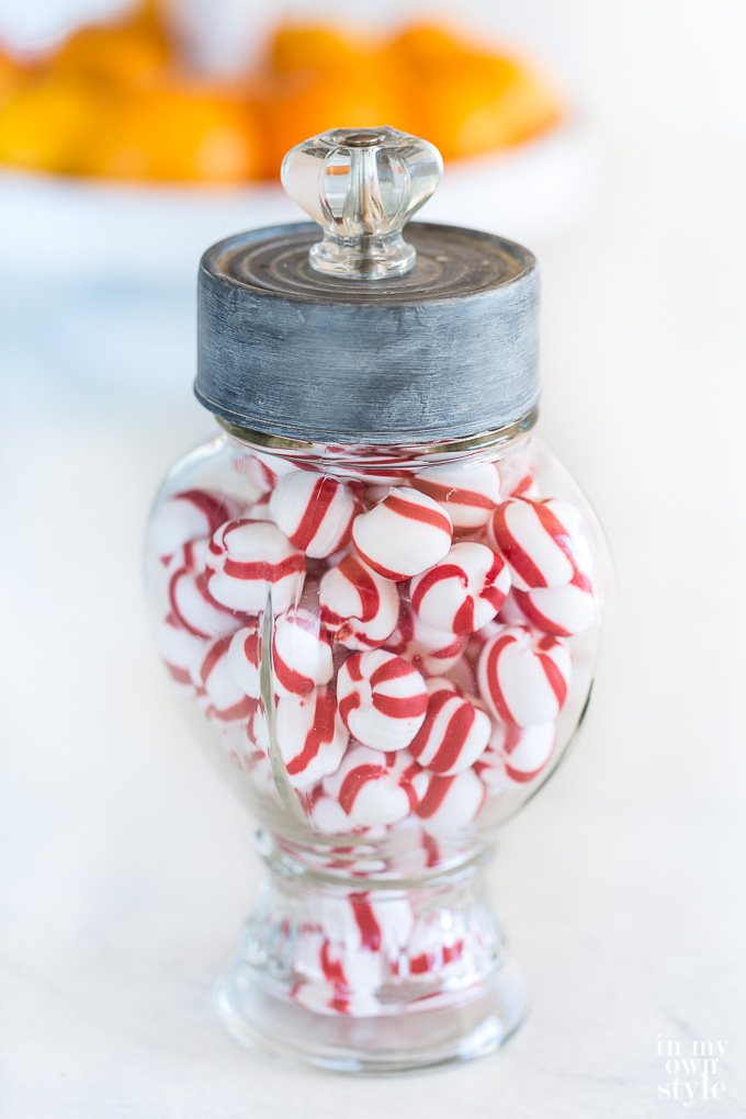 Decorate with Christmas Candy