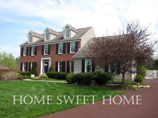Home sweet home - my house