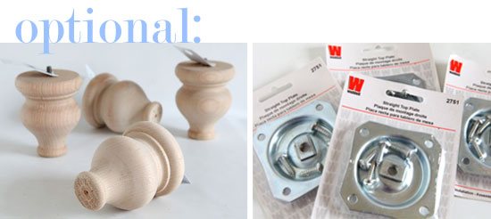 Bun-feet-and-plates-for-furniture-makeovers