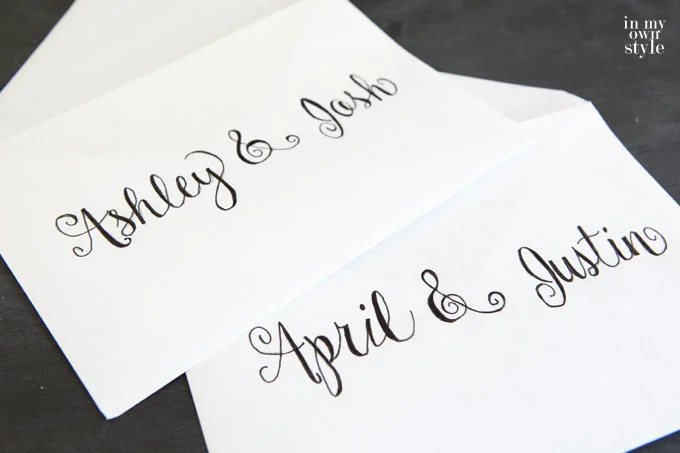 Hand lettering tutorial