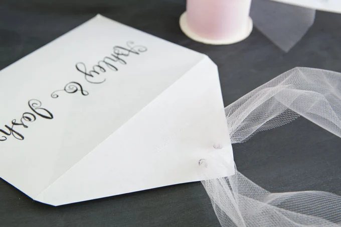 DIY Wedding card envelopes