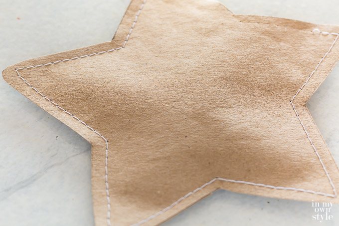 Filled star.