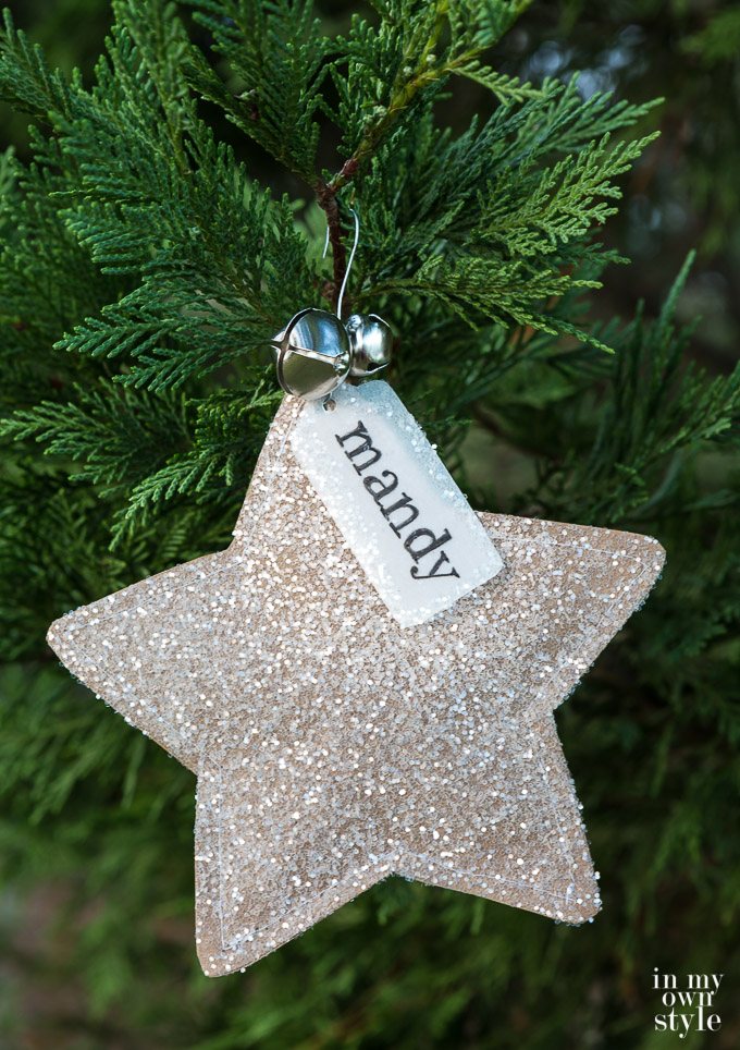 Handmade Christmas Star Ornament with Surprise gift inside