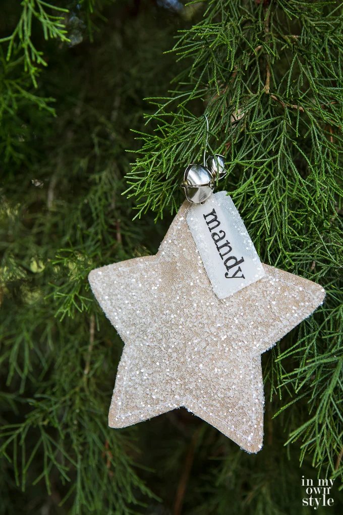 Handmade Christmas Star Ornament With Surprise Inside