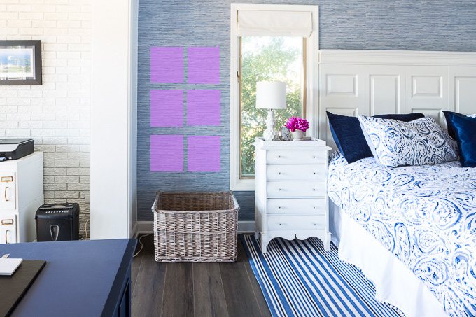 rules for hanging pictures in groups.