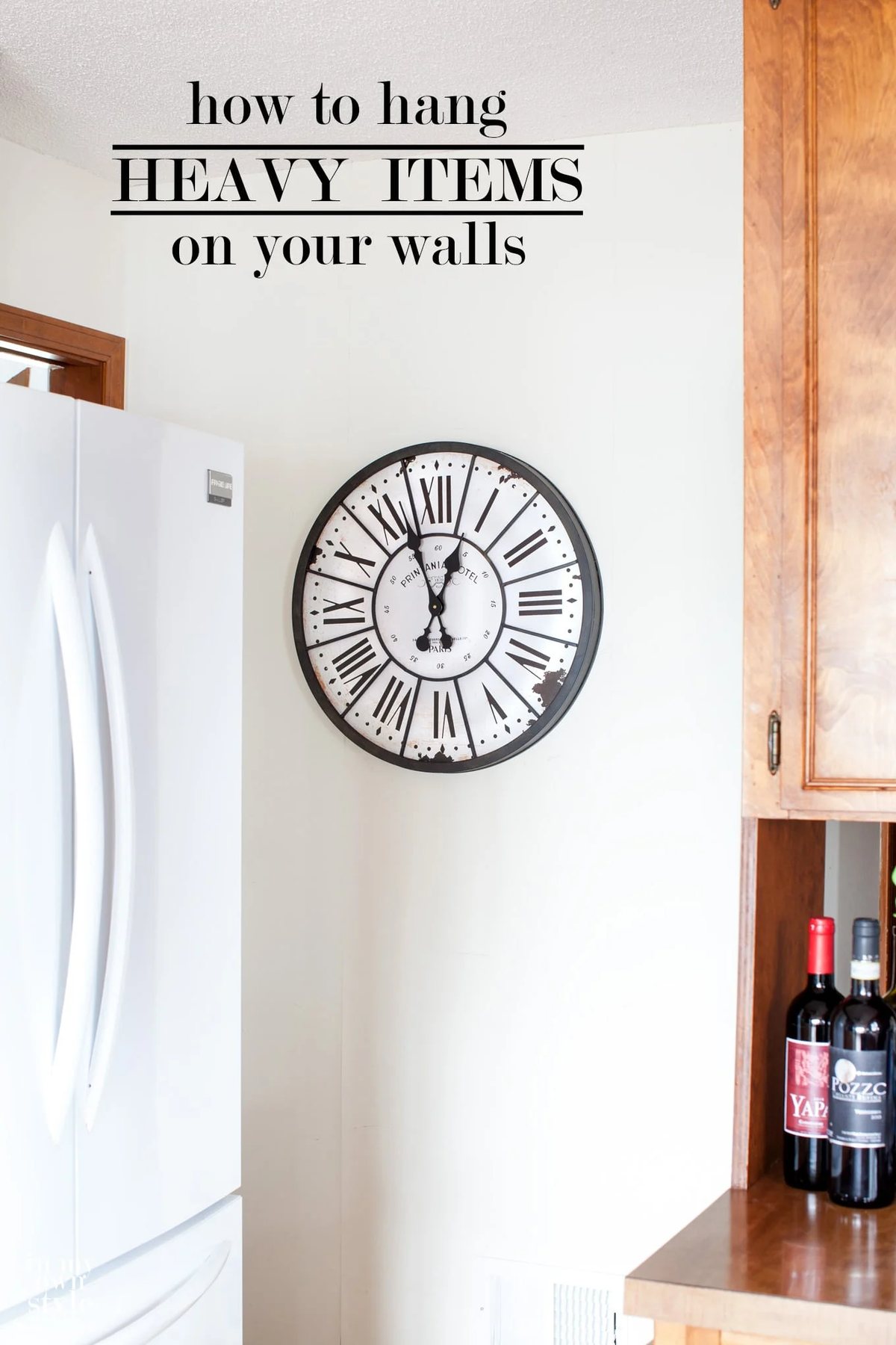 Home decorating tip for hanging art on walls. No wall stud to hang a heavy mirror, clock , curtain rod, or art? Then you need one of these that will make hanging just about anything heavy be fast and easy. | Oducu