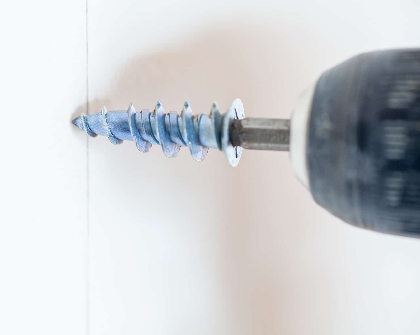 How to hang heavy items on a wall using EZ anchors