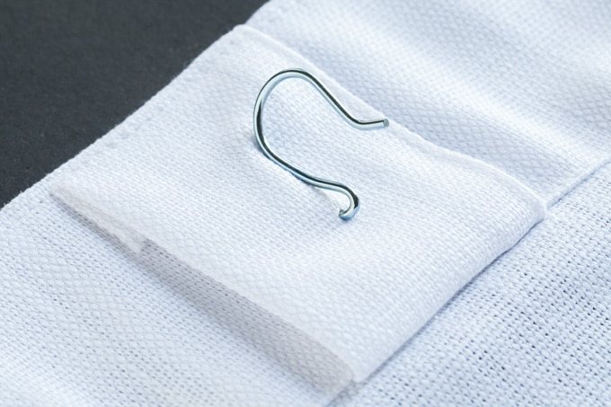 How to use clip on curtain rings with drapery hooks