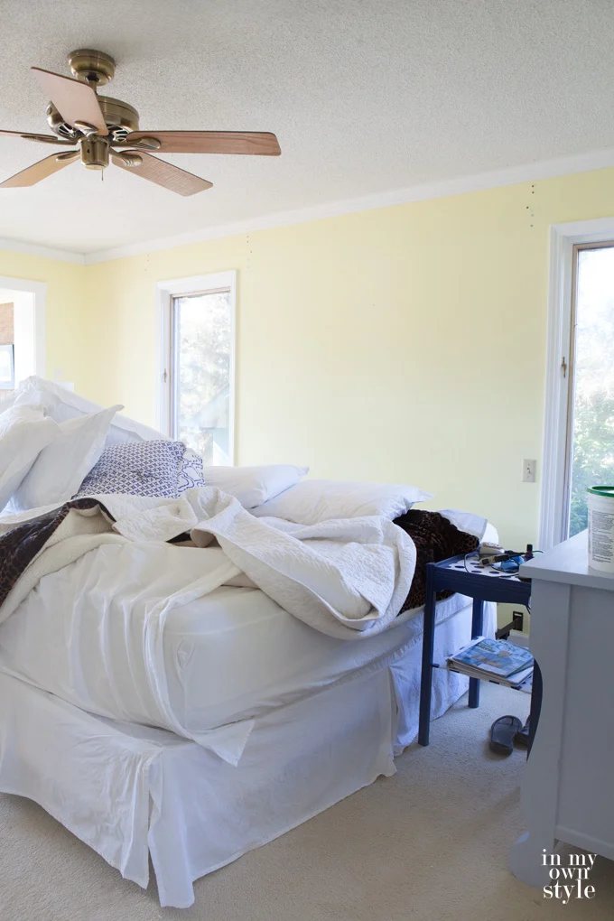 Before-and-after-painted-bedroom-paint-color-ideas