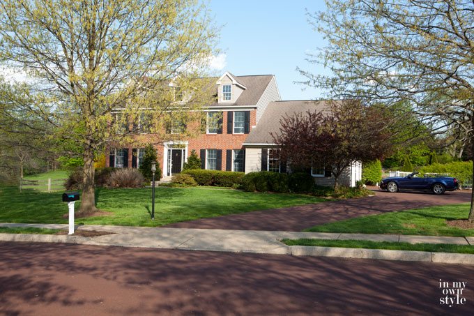 Center hall colonial: home sweet house