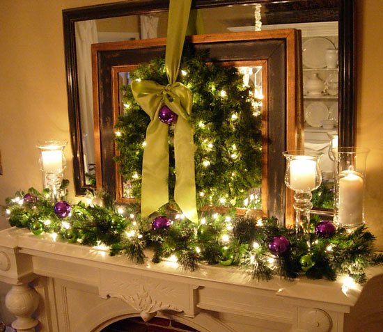 Mantel Ideas for decorating for Christmas