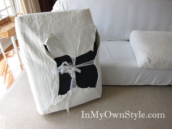 How to make a easy or no sew cushion cover