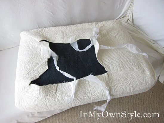 Easy Sew Box cushion cover