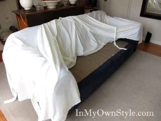 Pottery Barn Slipcover How to