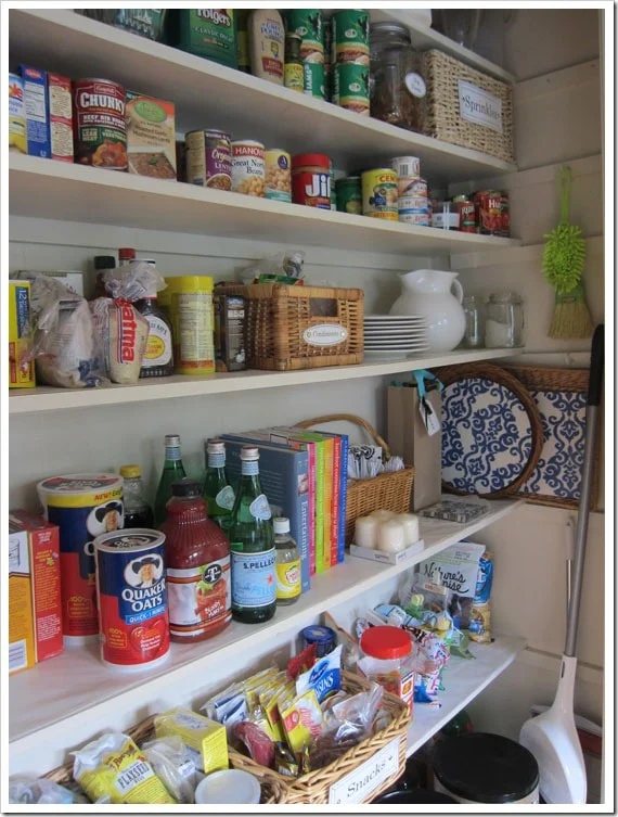 Label making for pantry organization