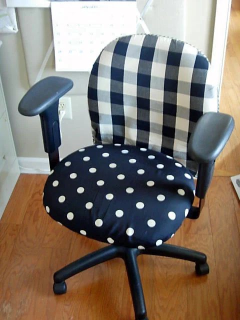DIY: Office Chair Makeover with Fabric