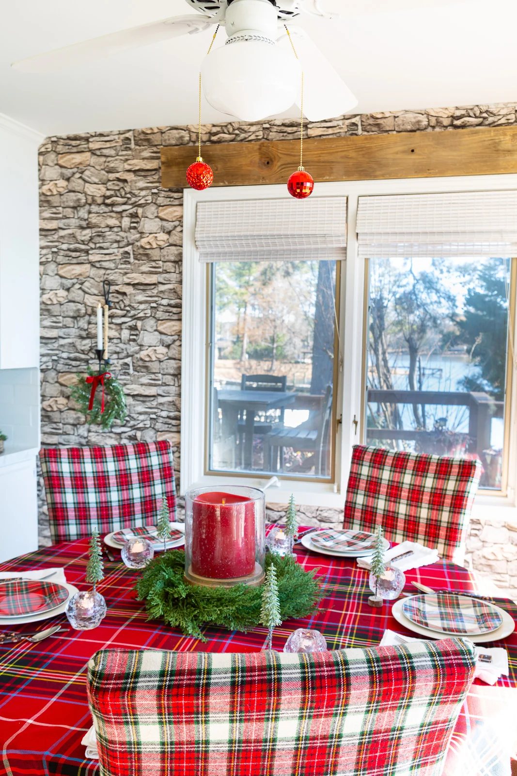 How to Add a Christmas Ornament to a Ceiling Light or Fan Pull Chain