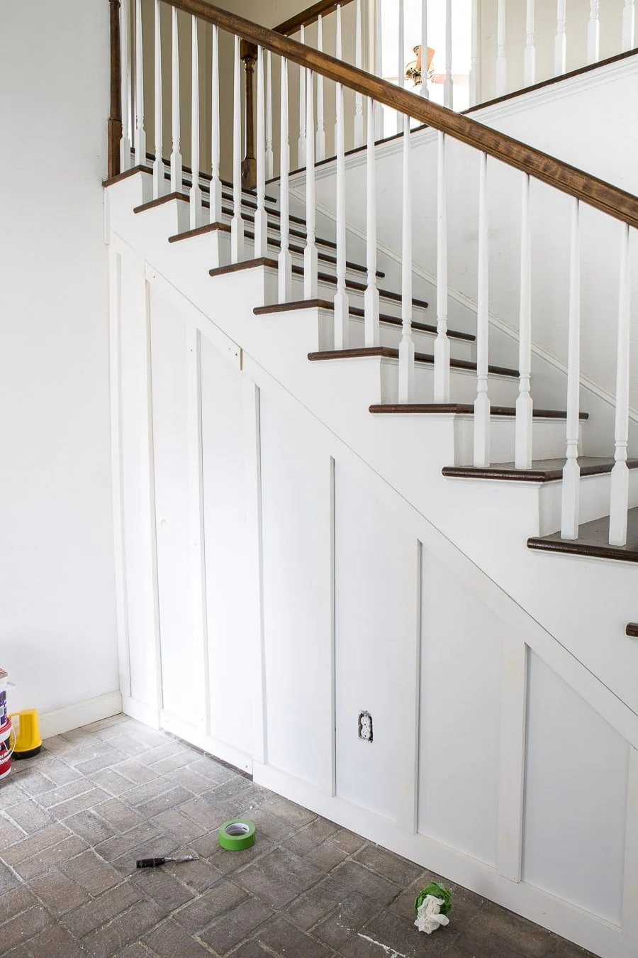 Under a staircase home improvement projects