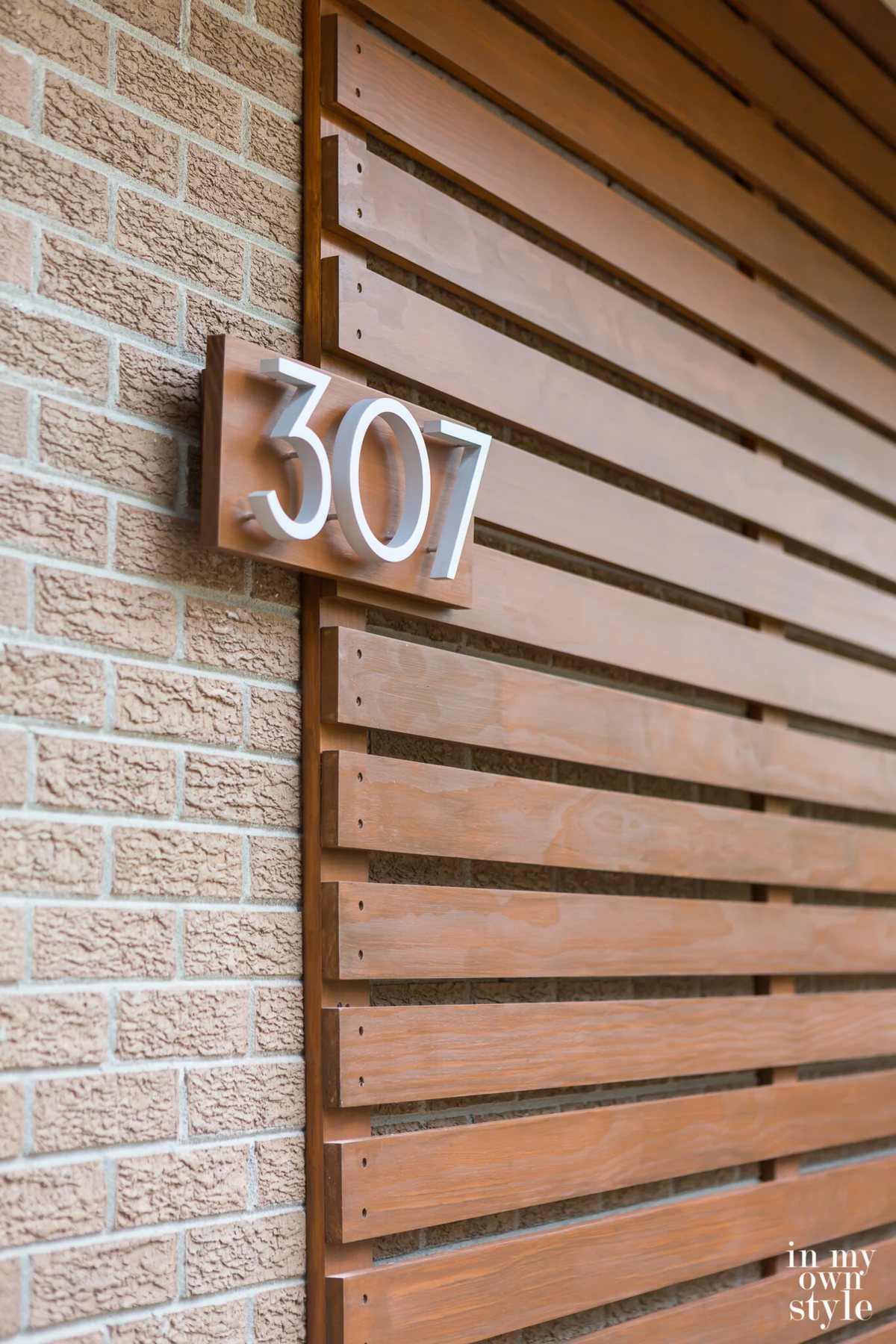 How to Attach Floating Modern House Numbers To A Home’s Exterior