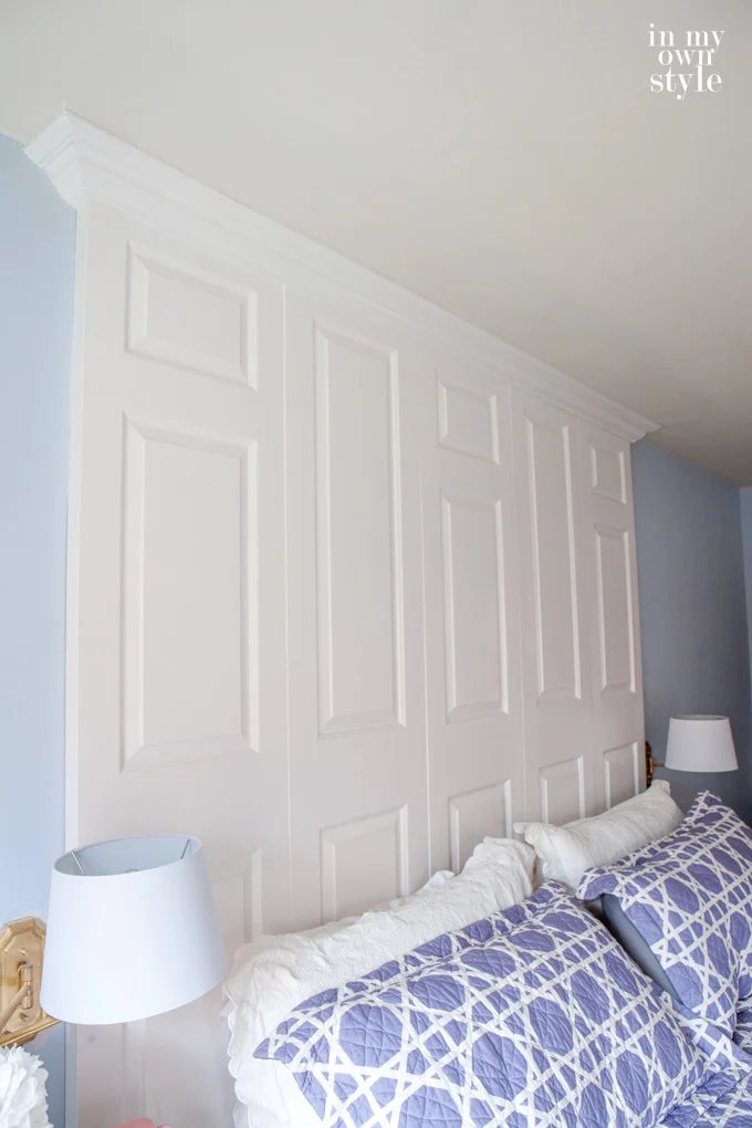 How to Make a Headboard Using Old Doors
