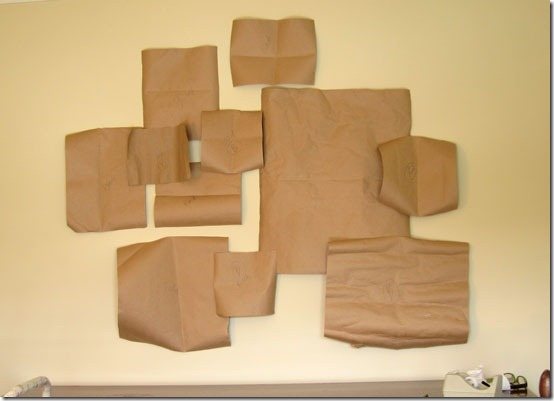 template for mirror gallery wall