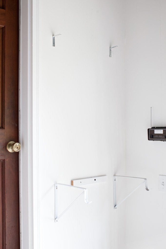 How-to-make-a-closet-on-a-garage-wall