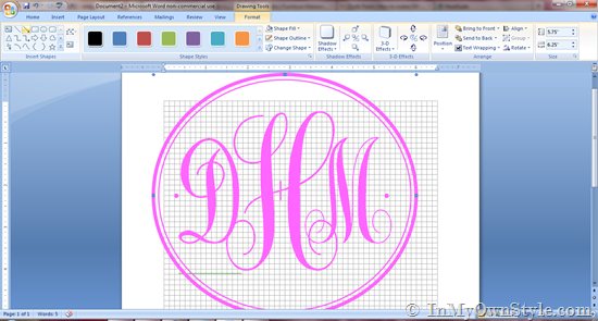 Monogram making tutorial