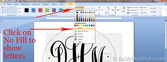 Tutorial on making monograms