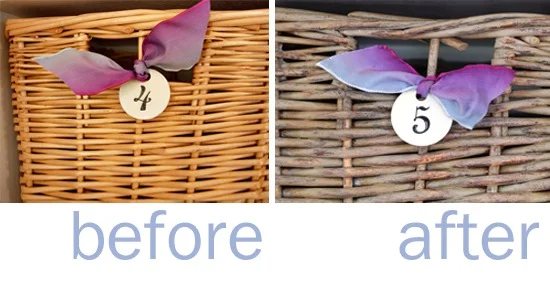 How-to-age-a-wicker-basket-with-paint-before-and-after