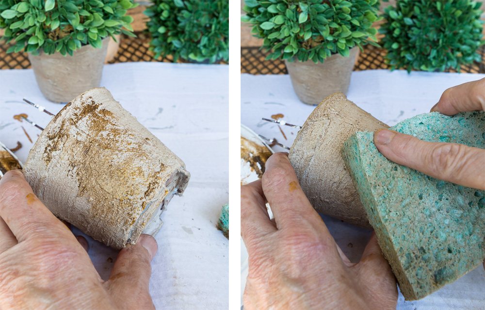 Step by step tutorial showing how to create texture or a rock finish on any surface.