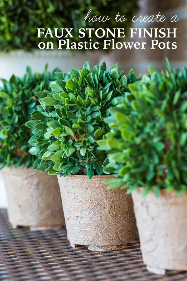 How-to-create-a-textured-faux-stone-effect-on-plastic-flower-pots