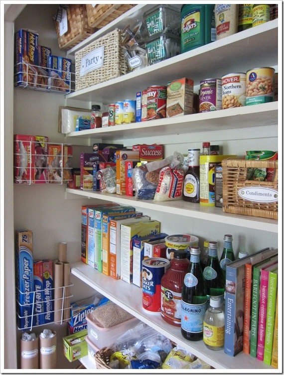 Organizing a pantry ideas and tips