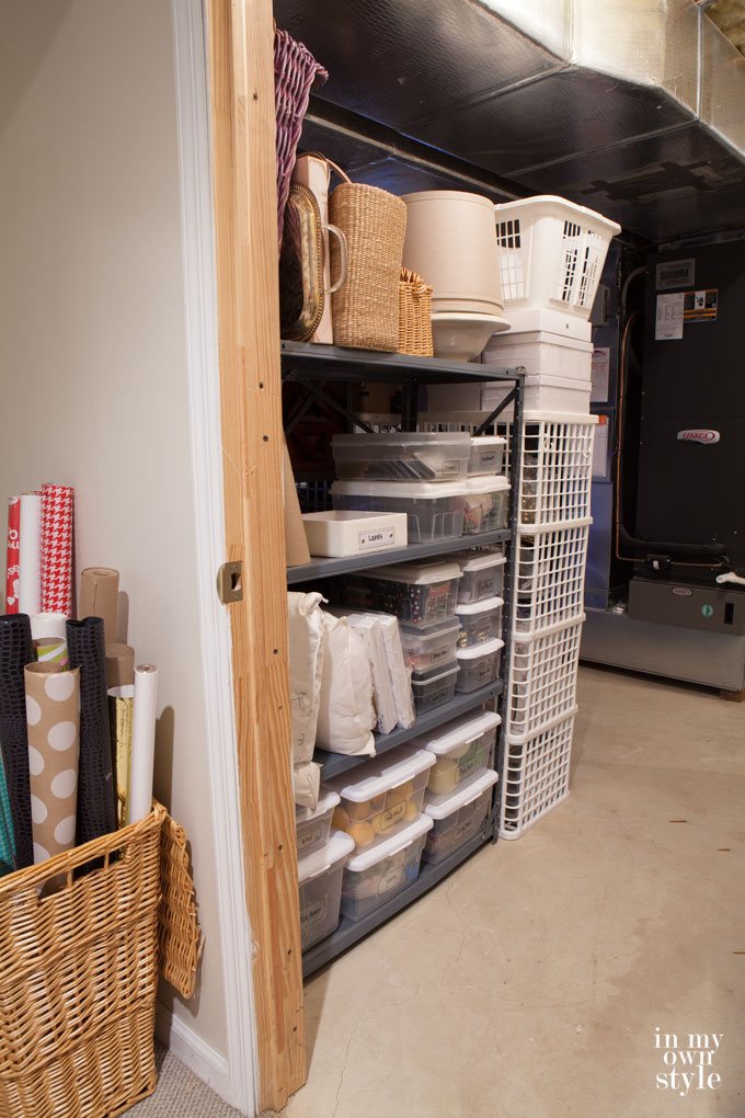 basement decluttering ideas