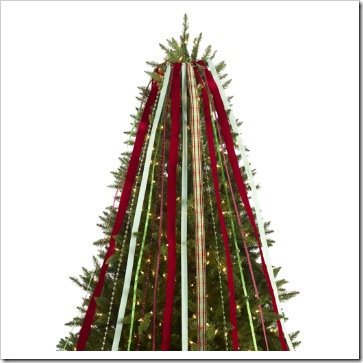 How To Decorate A Christmas Tree With Ribbons