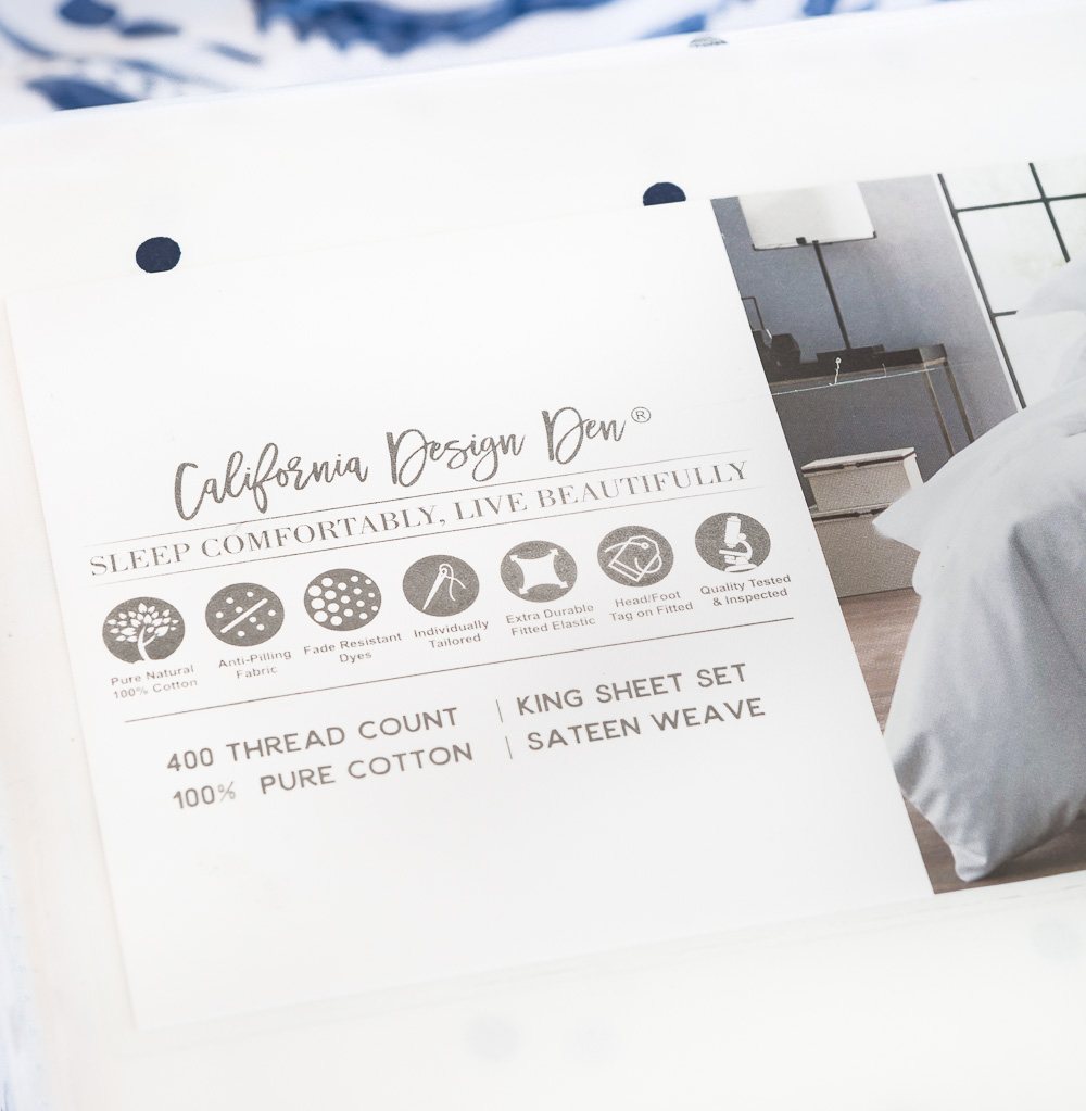 California Design Den Sheets
