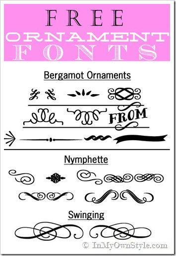 Free Decorative-Ornament-Fonts