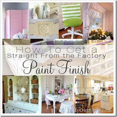 How To Get the Perfect Paint Finish