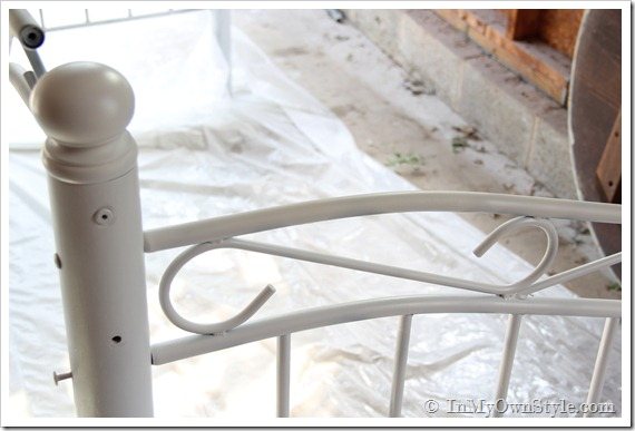 Spray painted furniture tips