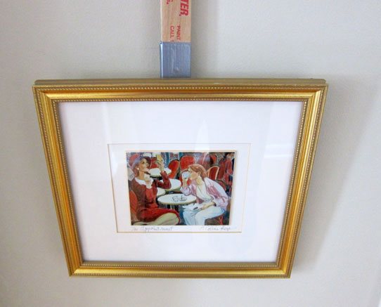 How-to-hang-a-picture-on-a-wall-level