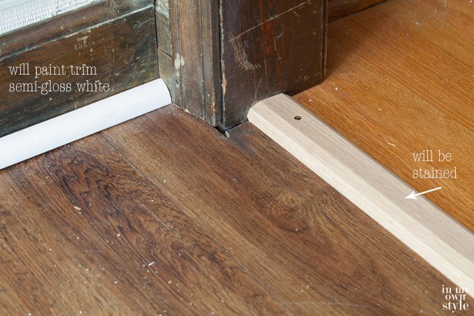 How to finish a floating floor