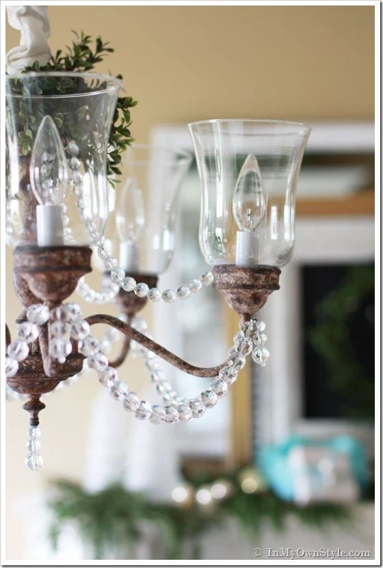 How to paint a chandelier