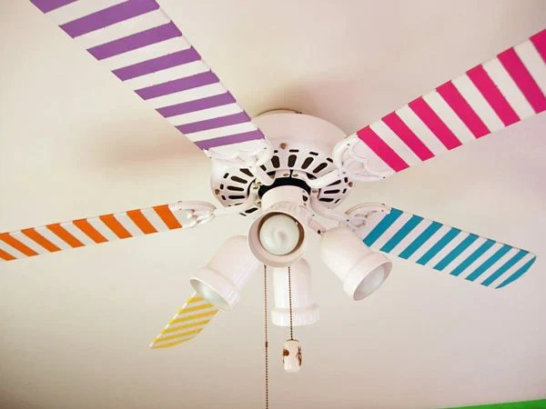 Ceiling Fan Painting – Make it Fun!