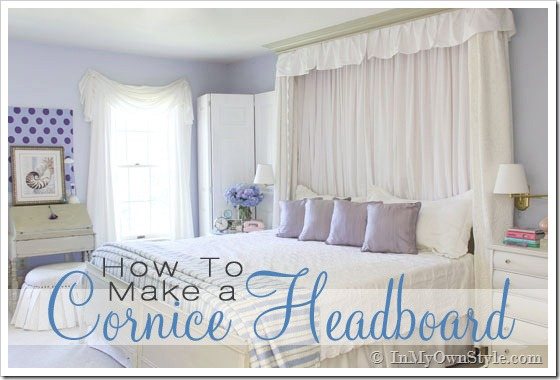How to Make a Cornice Headboard