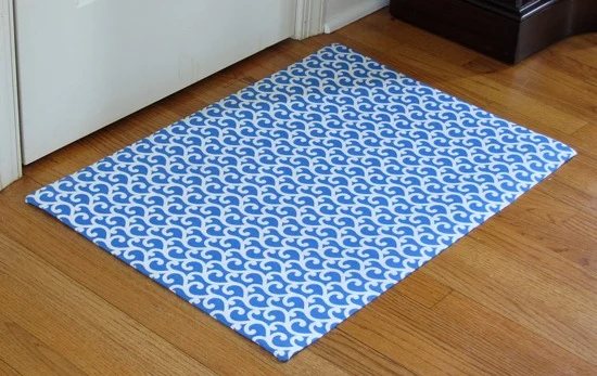 How To Make A Custom Rug Out of Fabric