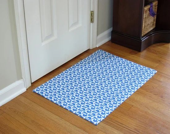 Do it yourself fabric rug