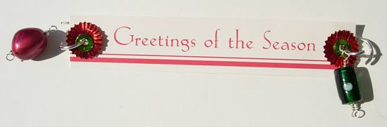 Christmas Card recycling ideas
