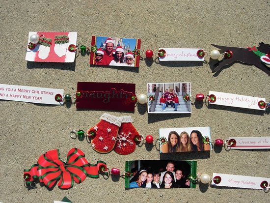 Christmas Card recycling ideas