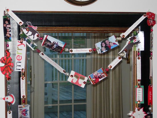 Christmas Card recycling ideas
