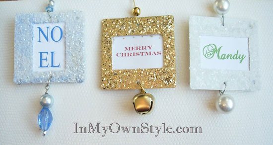 Handmade Christmas Ornament Craft Ideas