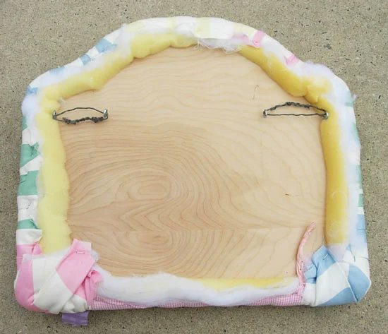Step by step padded headboard tutorial